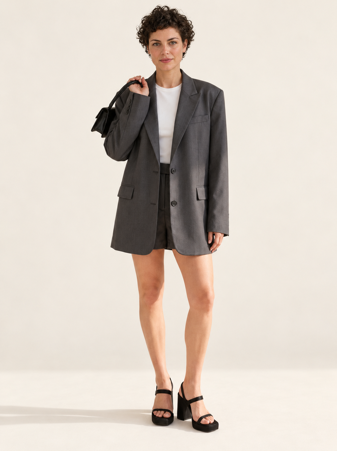Marisa Oversized Tailored Blazer | Women's Notch Lapel Jacket