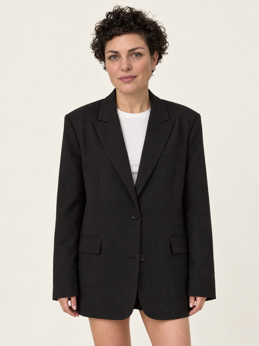 Marisa Oversized Tailored Blazer | Women's Notch Lapel Jacket