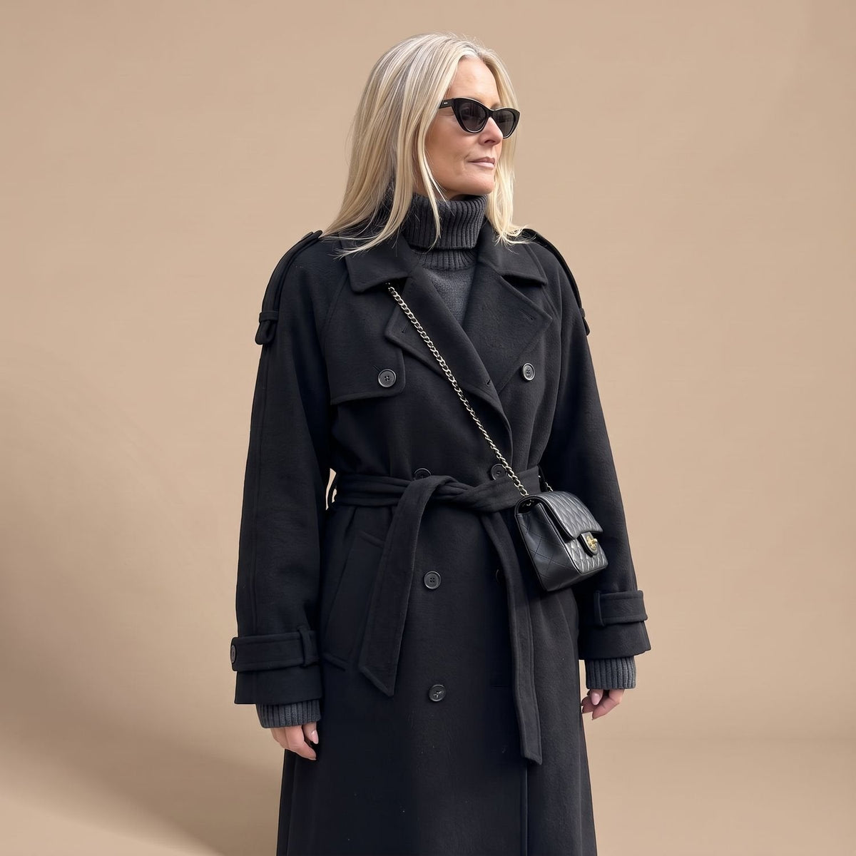 Tamara Double-Breasted Trench Coat
