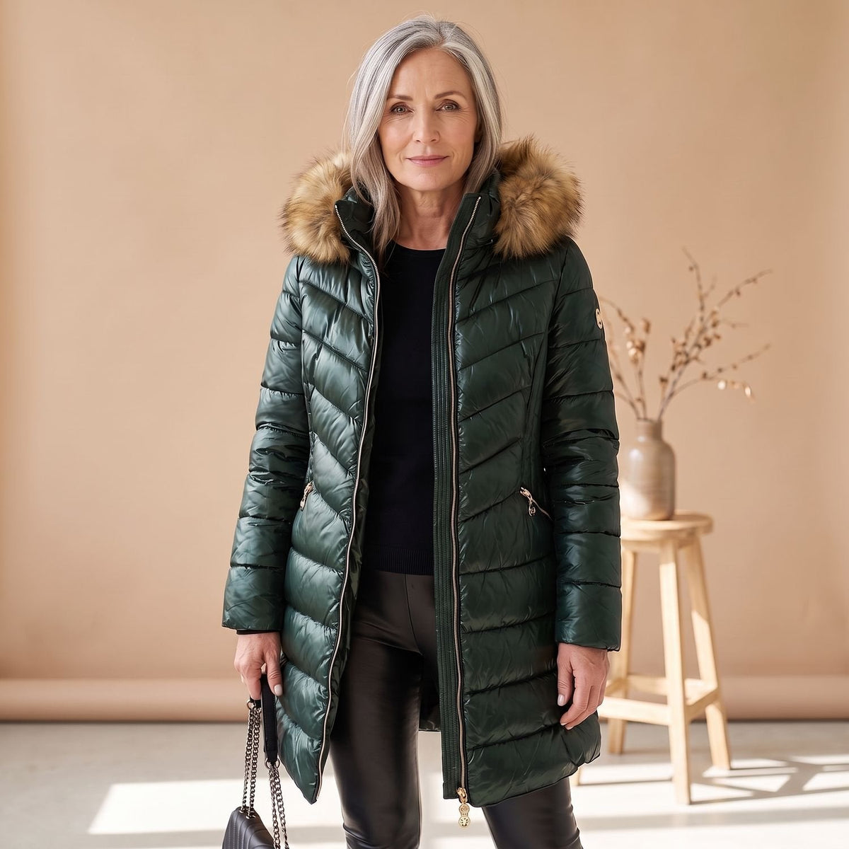 Carla Quilted Puffer Coat